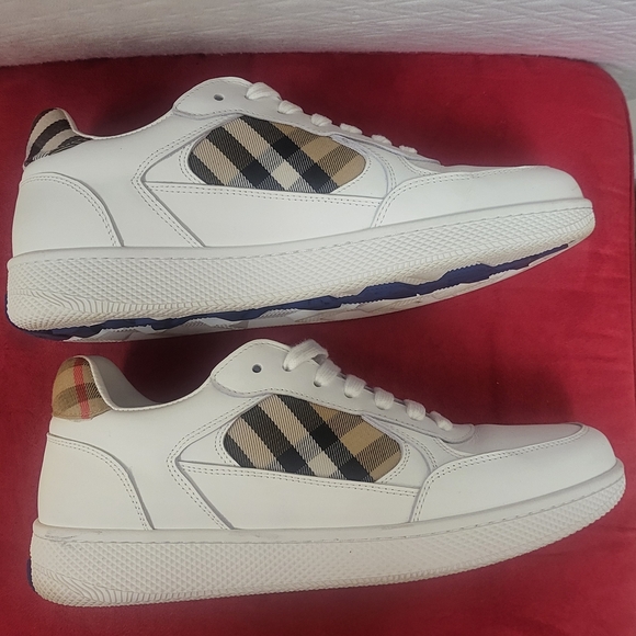 Burberry Terrace Check Sneakers - Picture 14 of 16